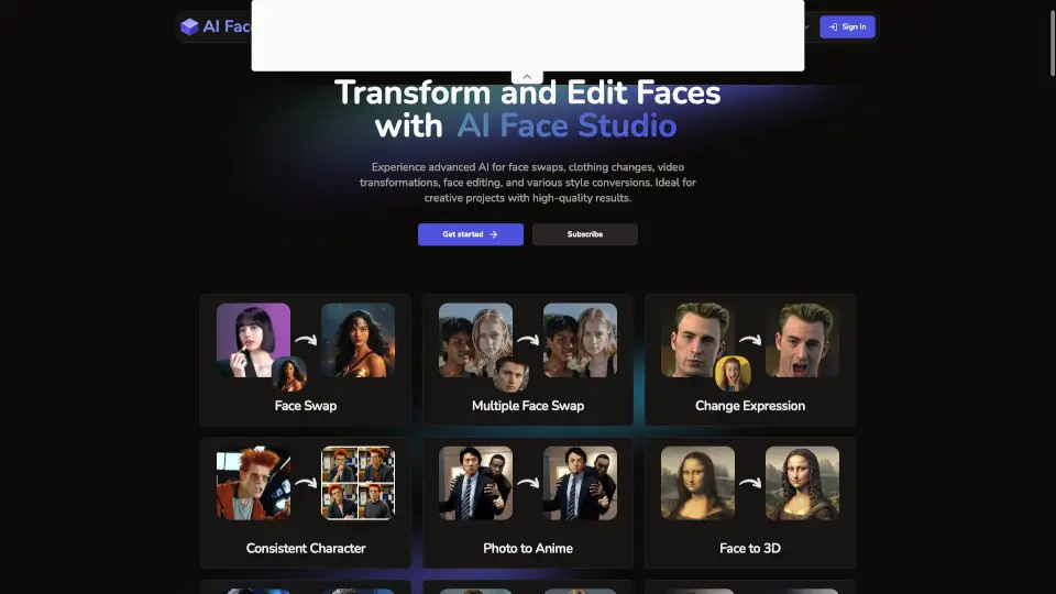 AI Face Studio