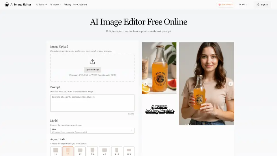 AI Image Editor