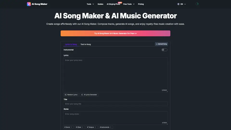 AI Song Maker