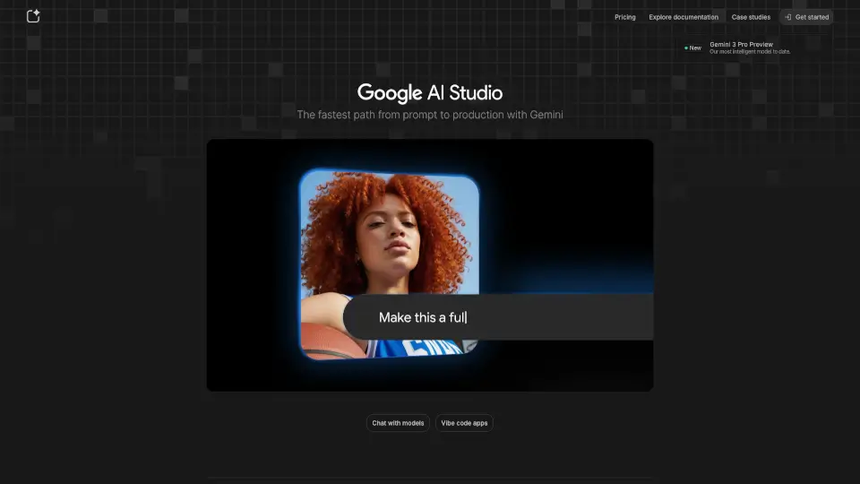Google AI Studio