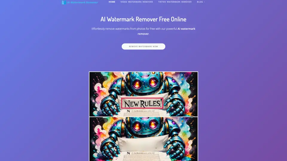 AI Watermark Remover