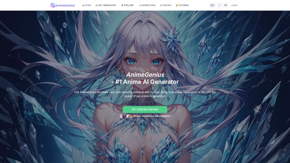 AnimeGenius - Anime AI Generator