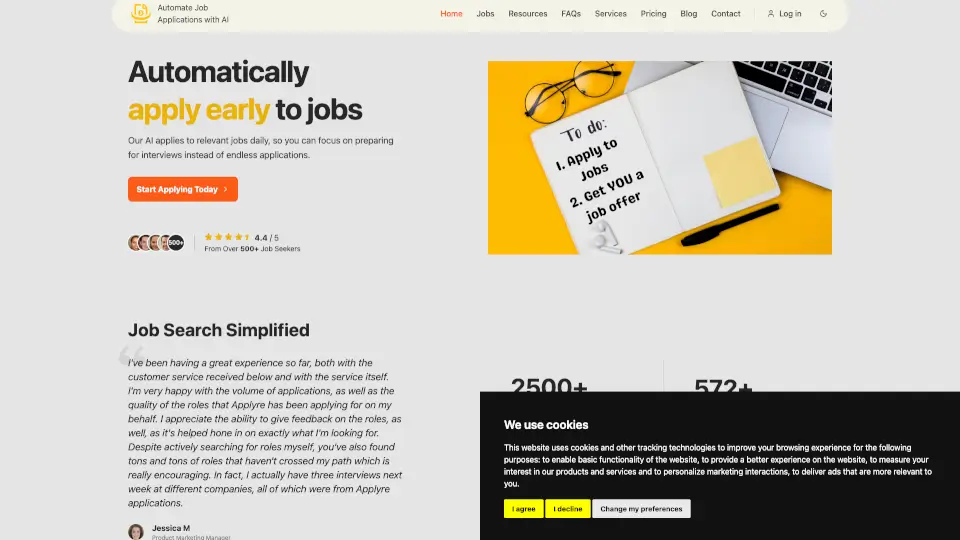 Applyre AI Job Application Automation