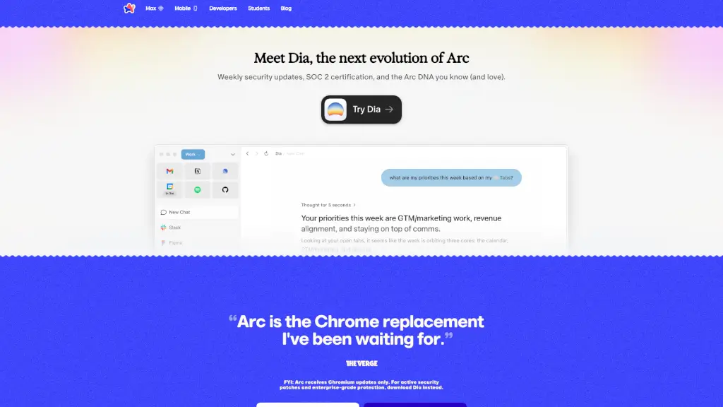 Arc Browser