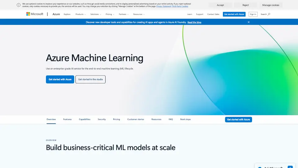 Azure Machine Learning