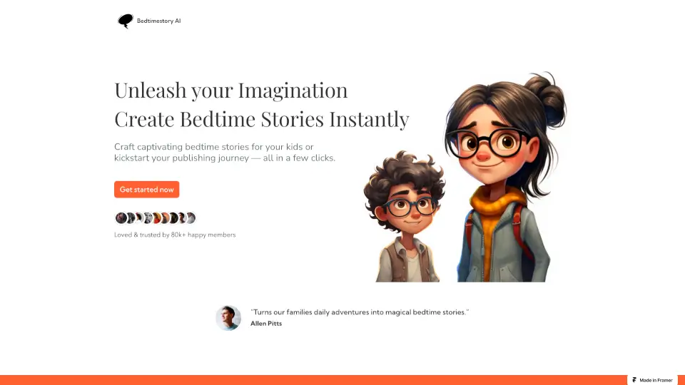 BedtimeStory AI