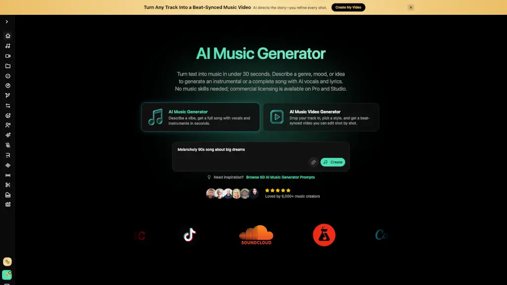 BeMusic AI: AI Music Generator