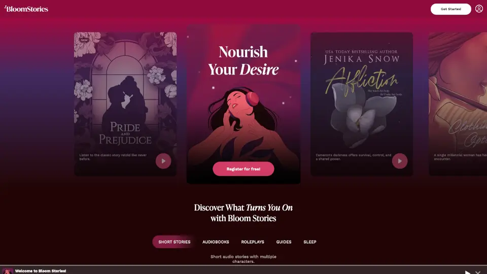 BLOOM | Intimate Audio Stories & Chat