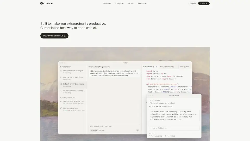 Cursor - The AI-first Code Editor