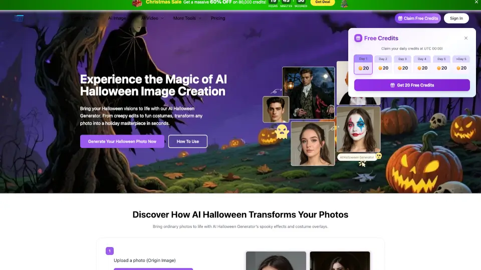 Deepfake Maker AI Halloween