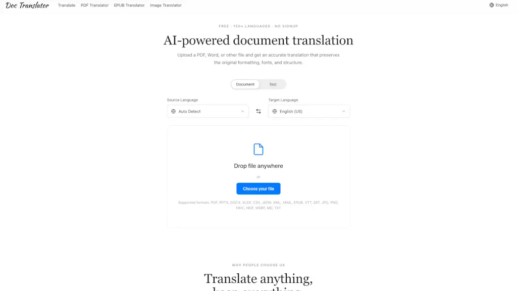 Doc Translator