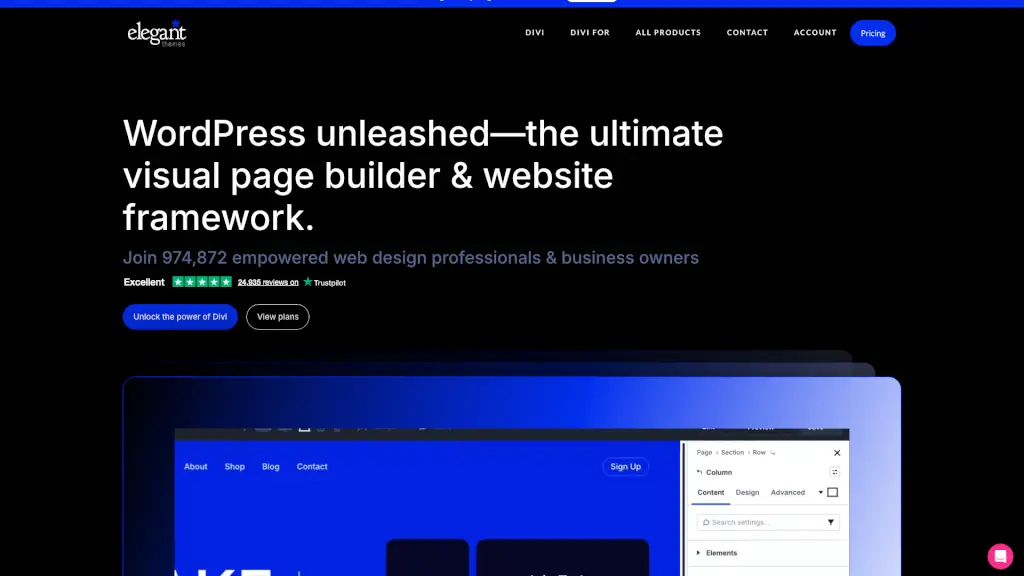 Elegant Themes Divi