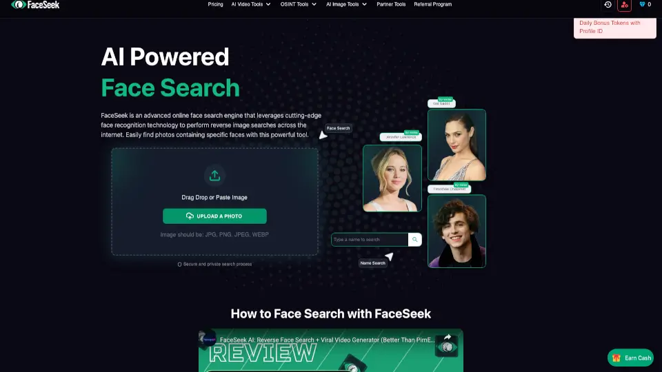 FaceSeek - AI Face Search