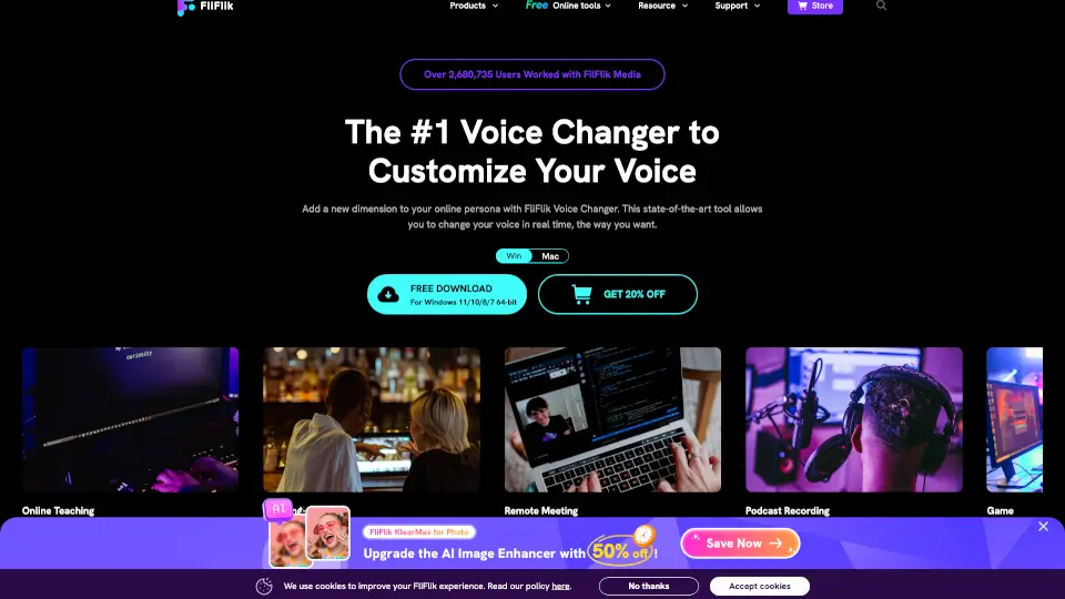FliFlik Voice Changer