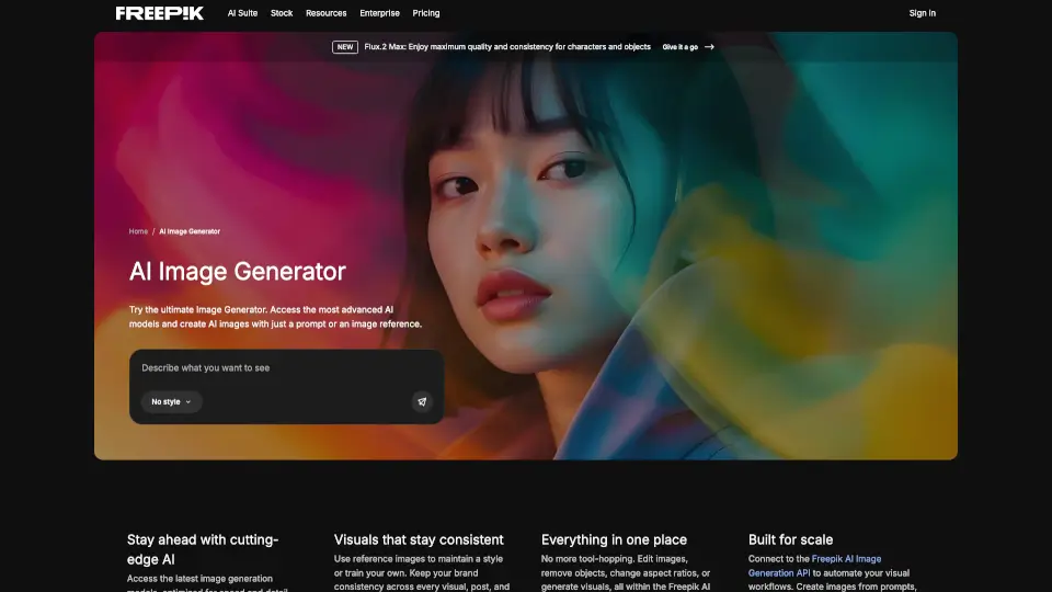 Freepik AI Image Generator