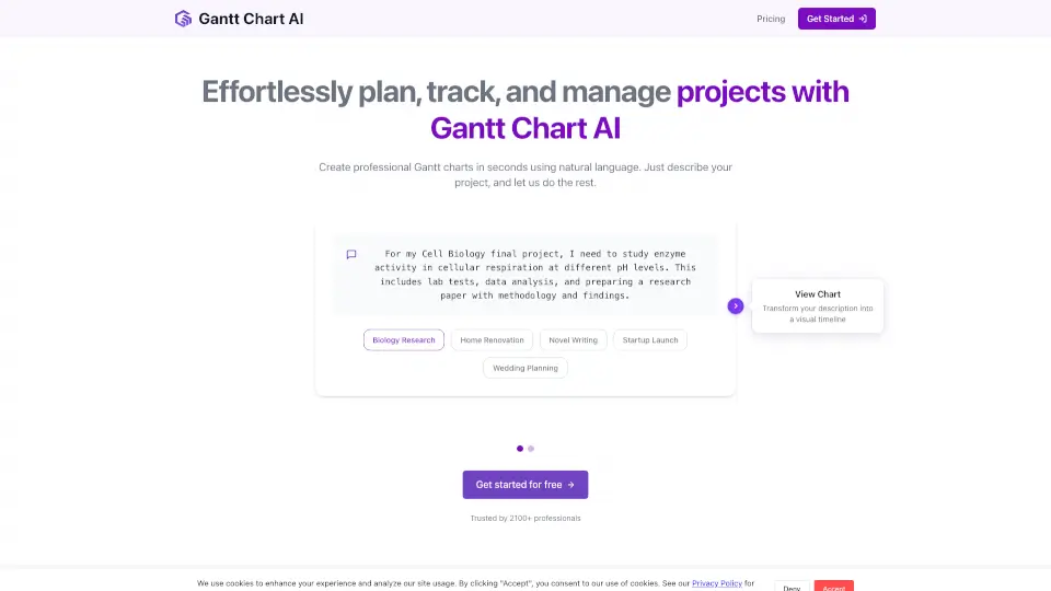 GanttChart AI