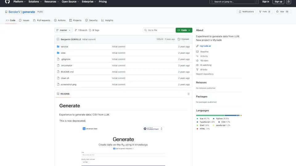 Universal Data Generator