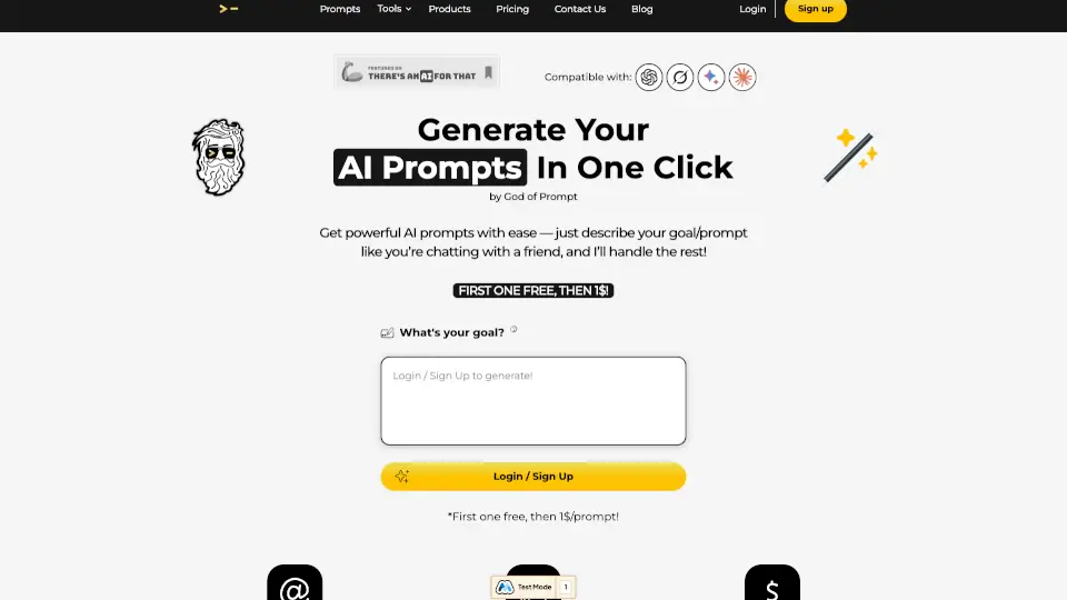 AI Prompt Generator by God of Prompt