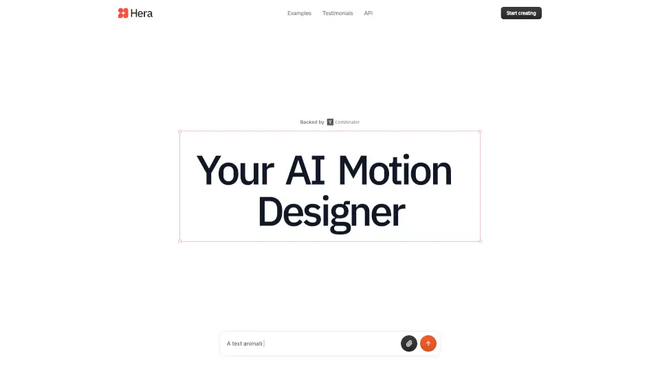 Hera – Your AI Motion Designer