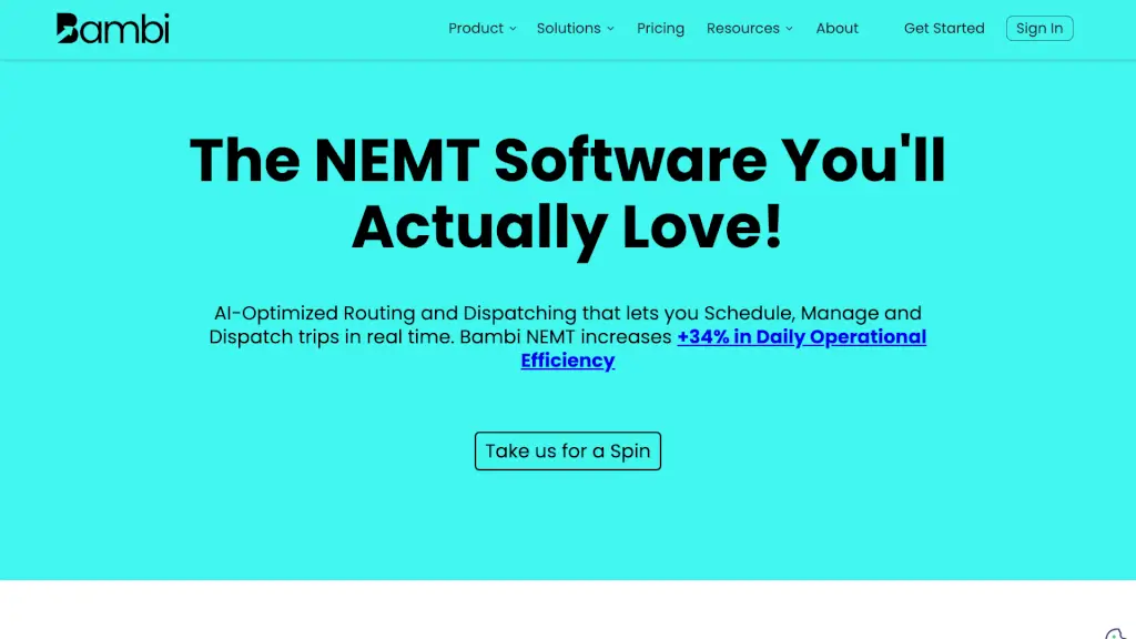 Bambi NEMT Software