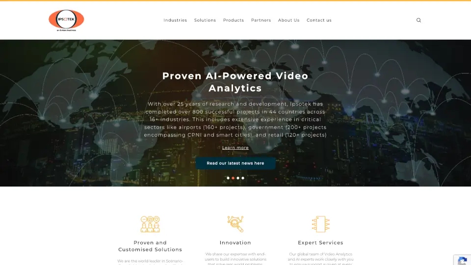 Video Analytics powered by AI - Ipsotek Ltd