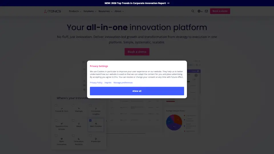 ITONICS Innovation OS