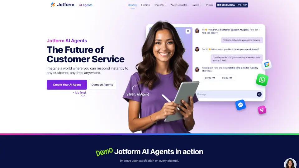 Jotform AI Agents