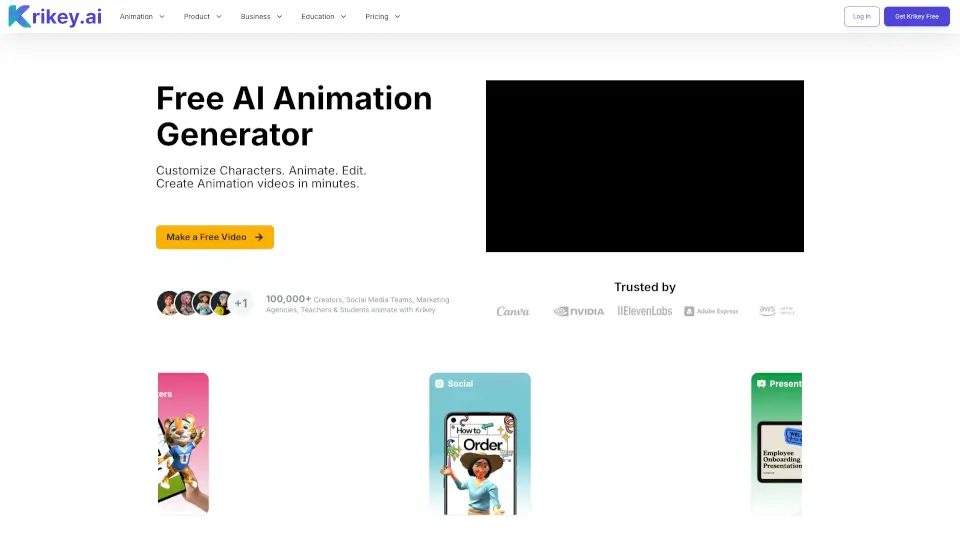 Krikey AI Animation Maker