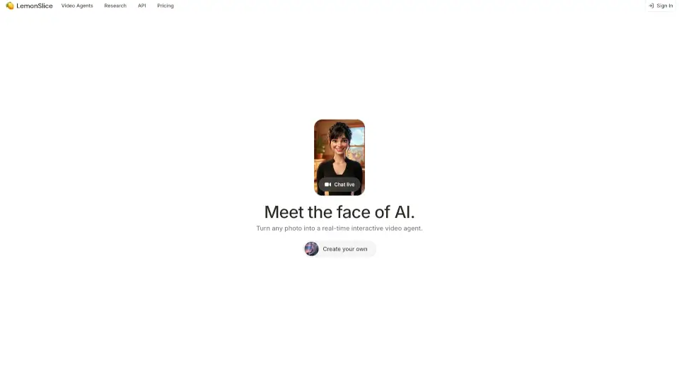 Lemon Slice (formerly Infinity AI)