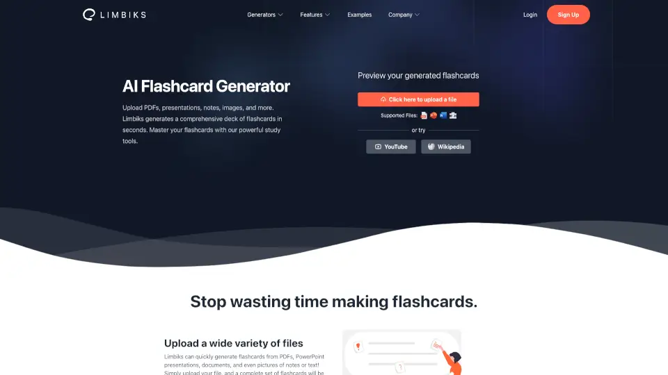 Limbiks - AI Flashcard Generator
