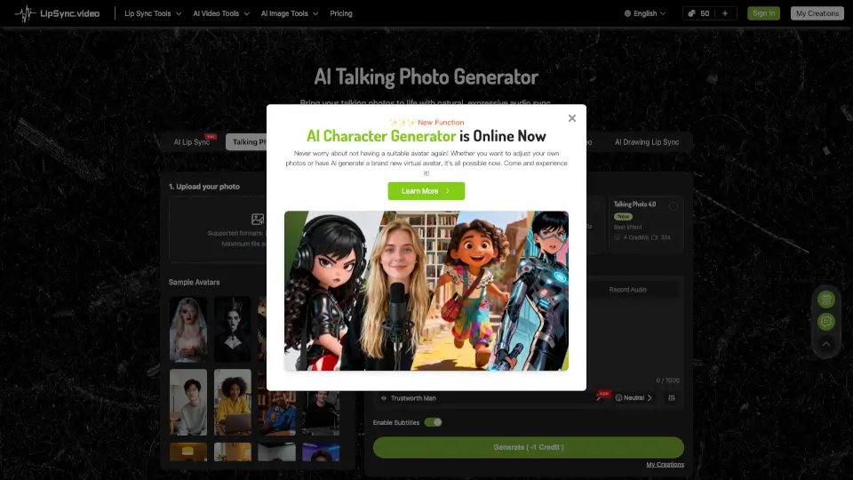 Talking Photo - LipSync