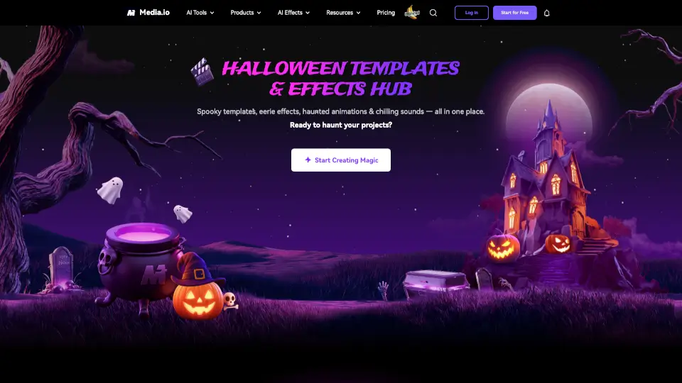 Media.io Halloween AI Generator