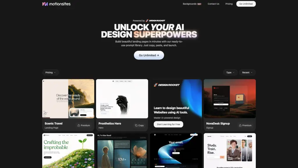 MotionSites