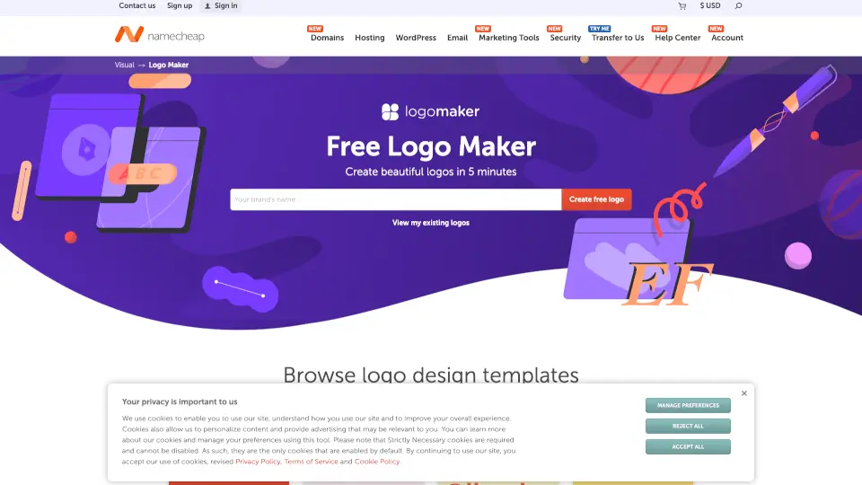 Namecheap Logo Maker