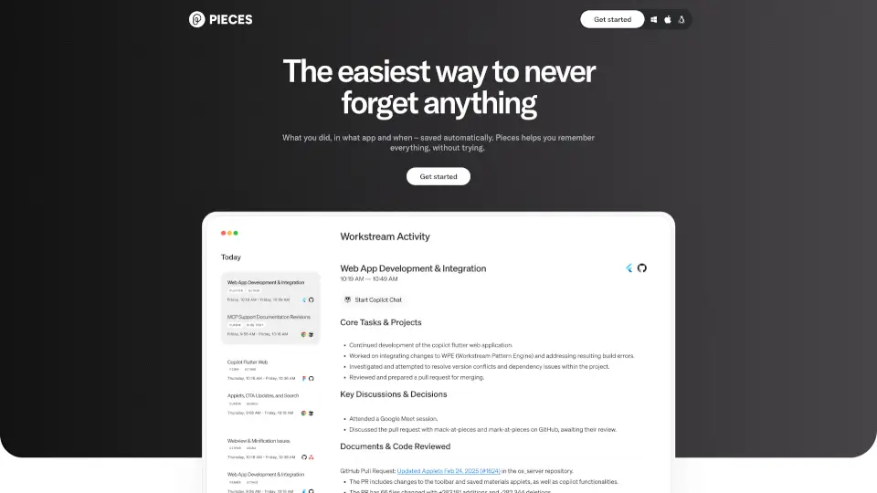 Pieces for Developers