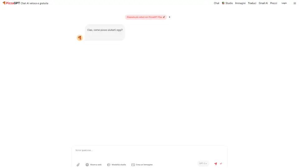 PizzaGPT - ChatGPT for Italy