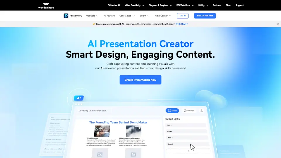 Wondershare Presentory