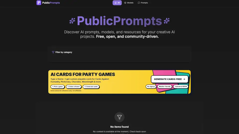 Public Prompts