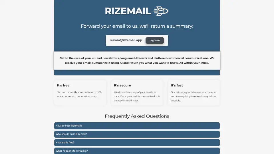 Rizemail