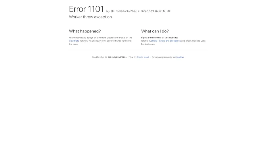 Rizzle Text to Video AI