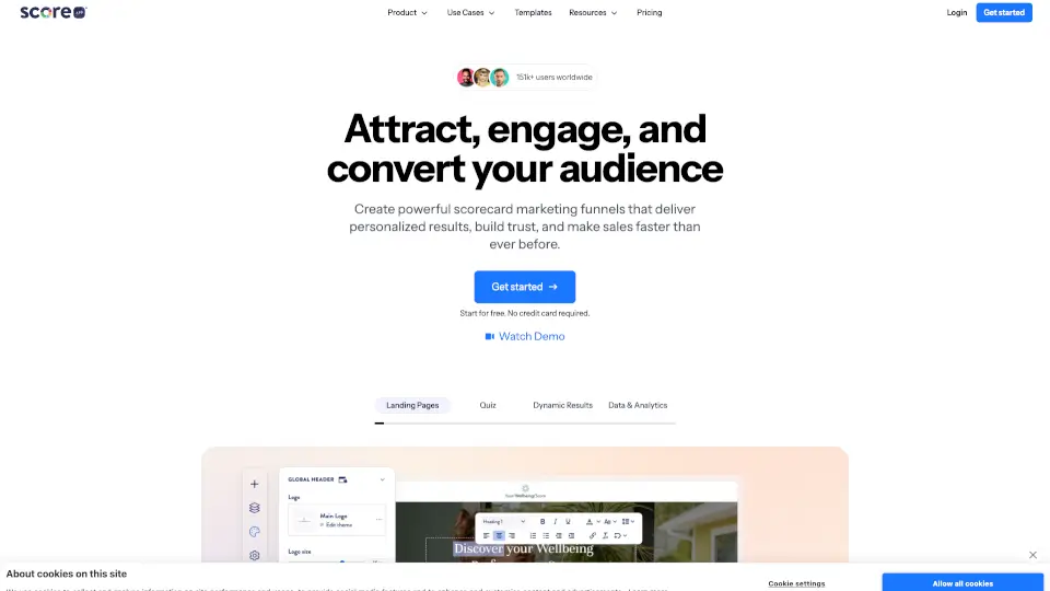ScoreApp: Advanced Quiz Funnel Marketing | Quiz Software