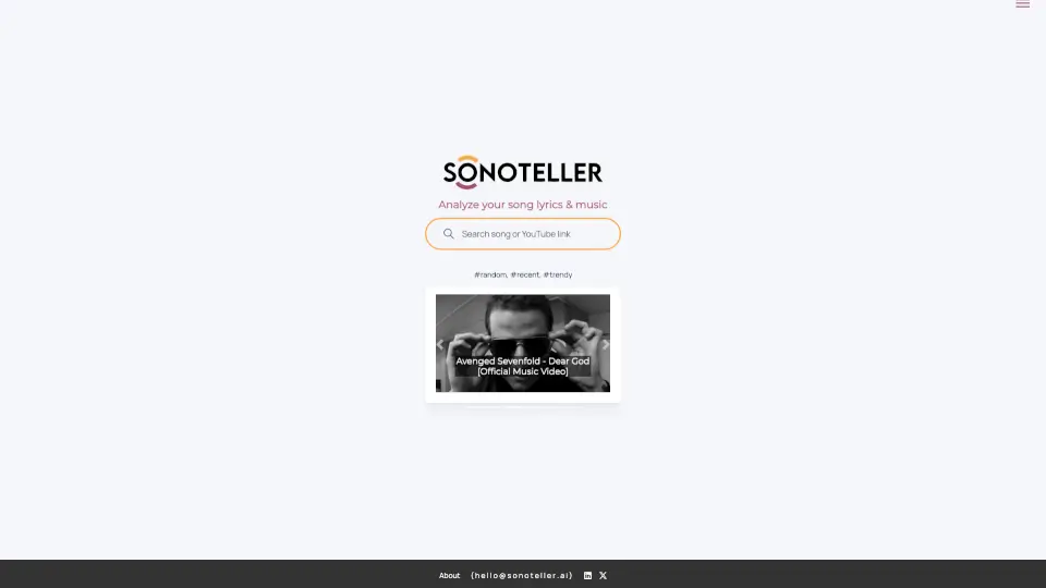 SONOTELLER.AI