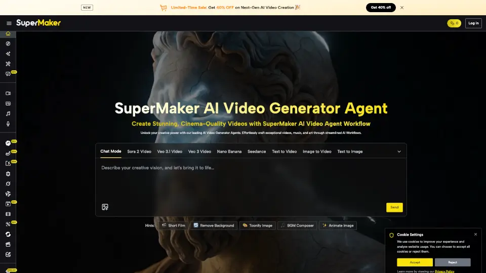 SuperMaker AI Video Generator