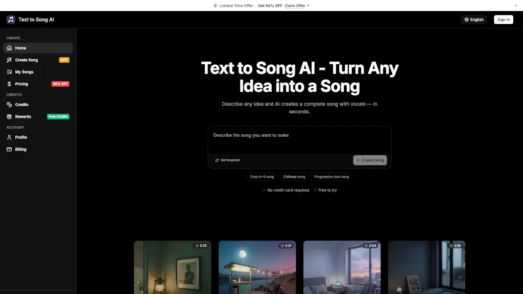 Text to Song AI