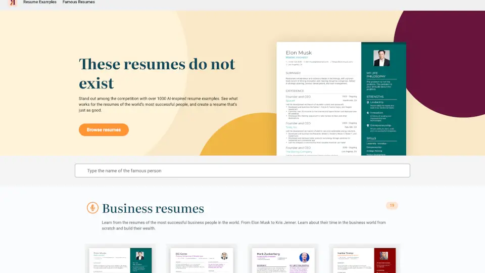 This Resume Does Not Exist