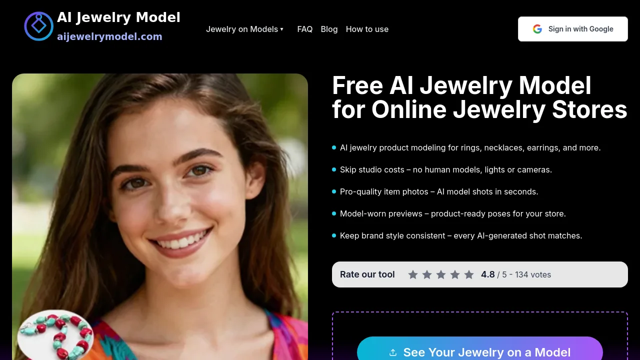 AI Jewelry Model