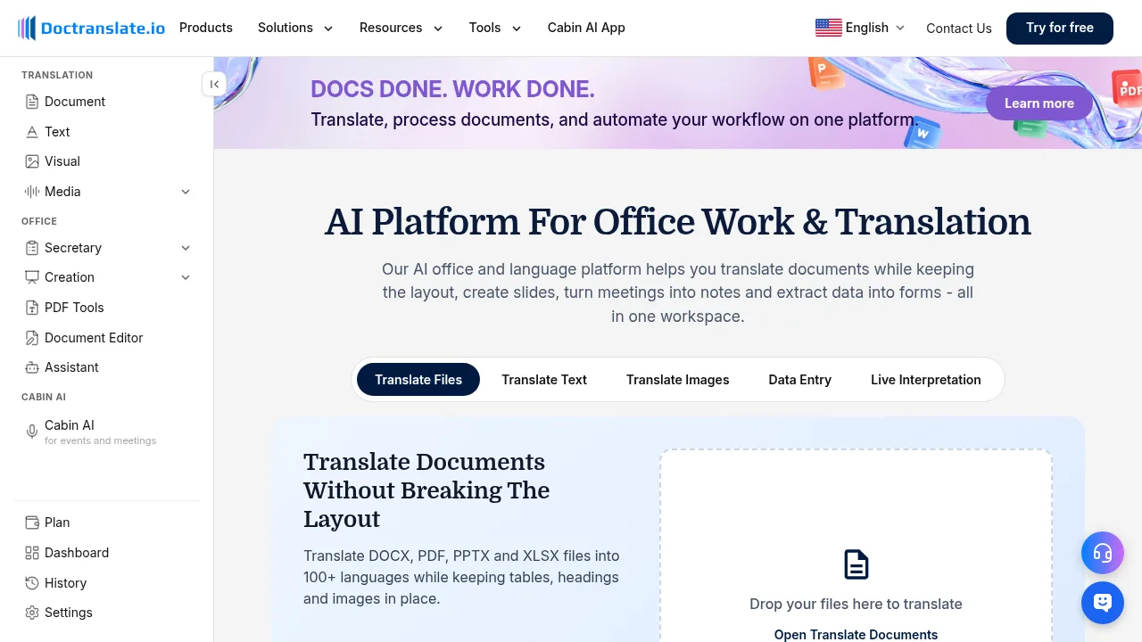 DocTranslate.io