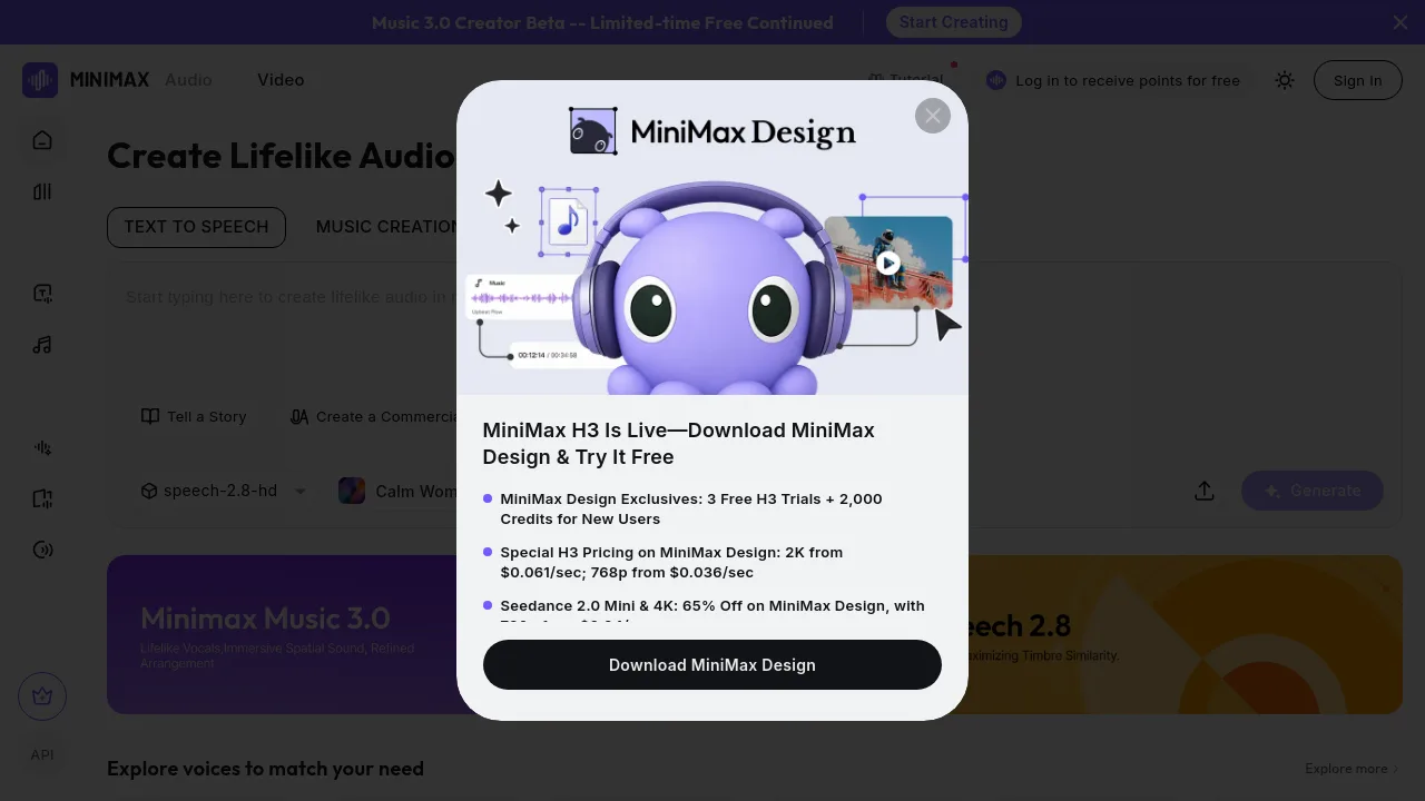 MiniMax Audio&Music