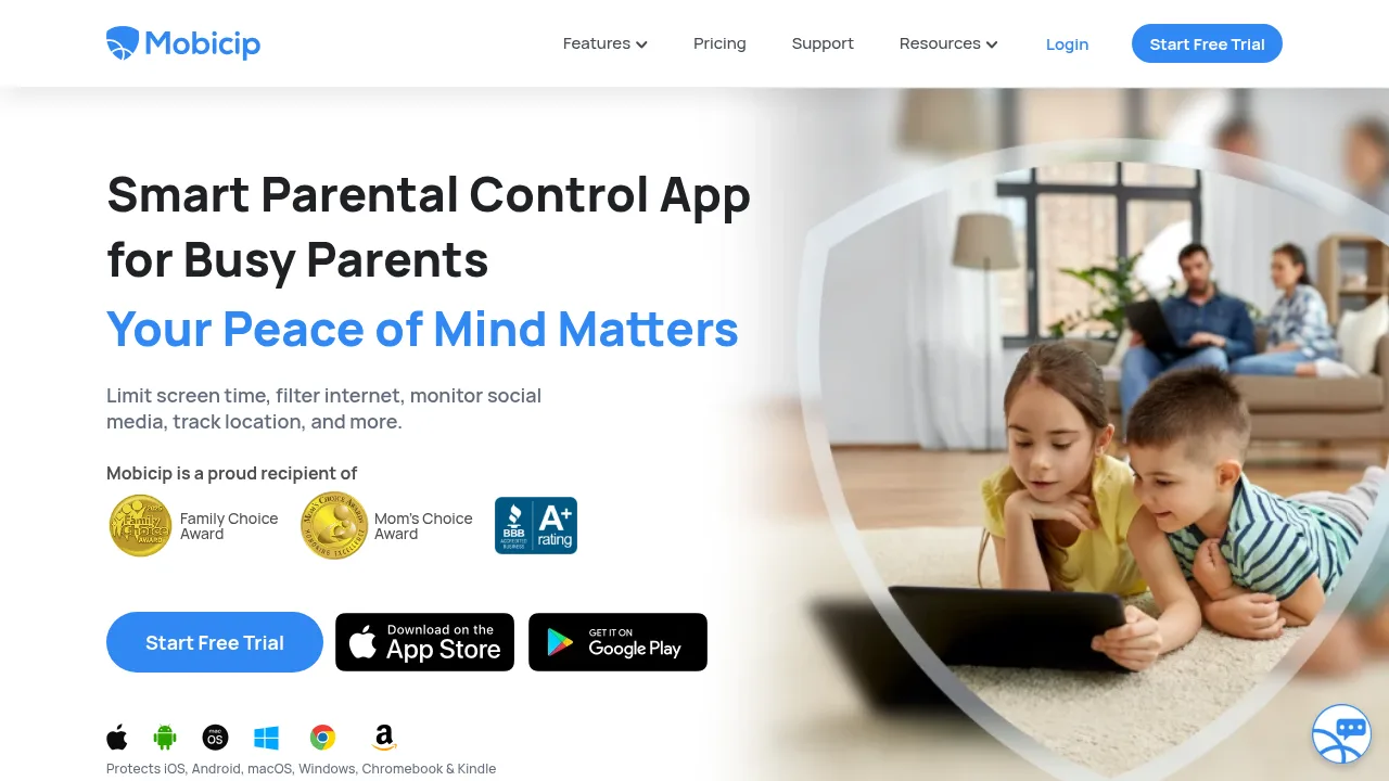 Mobicip Parental Control App
