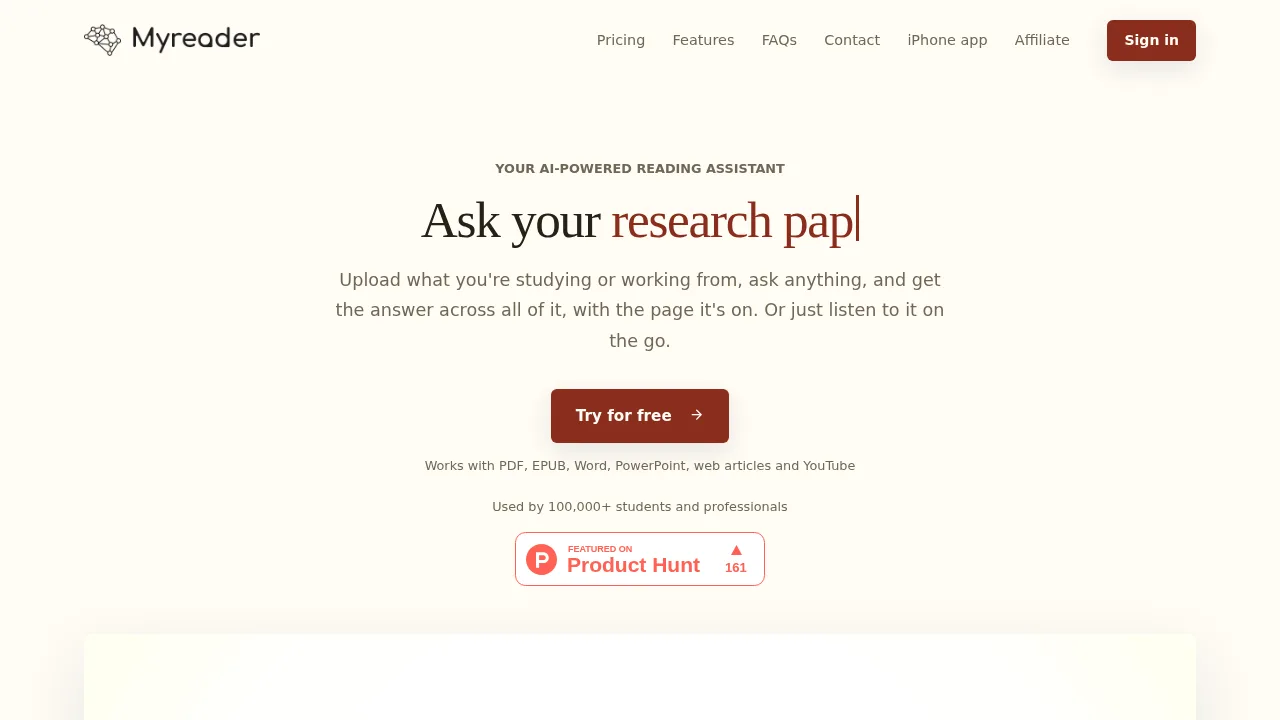 Myreader AI